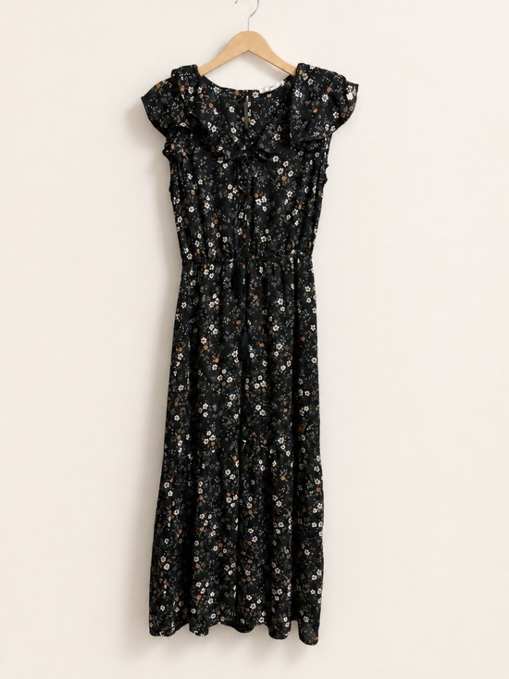 Jack by BB Dakota from ModCloth Floral Midi Dress Size XS